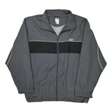 Reebok Windbreaker - XL Gray Polyester