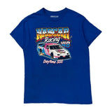 Daytona 500 Nascar Graphic T-Shirt - Medium Blue Cotton