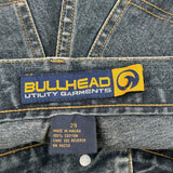 Bullhead Carpenter Pants - 30W 29L Dark Wash Cotton