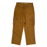 Dickies Cargo Cargo Trousers - 32W 30L Brown Cotton