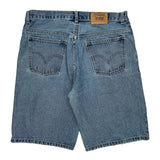 Levis Denim Shorts - 34W 10L Blue Denim