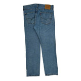 Levis 505 Jeans - 34W 31L Blue Cotton