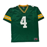 Green Bay Packers Logo Athletics Football Jersey - Large Yellow Polyester