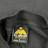 Busch Gardens H.L.Miller Graphic T-Shirt - Large Black Cotton