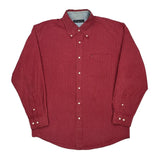 Tommy Hilfiger Checked Shirt - Large Red Cotton