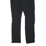 QUECHUA Womens Polyester Blend Black Regular Trousers W26 L29 Outdoor Zip