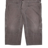 CARHARTT Mens Cotton Relaxed Tapered Brown W40 L27 Workwear Utility Trousers