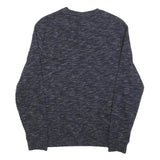 C&A Mens Black Marle Cotton Blend Crew Neck Sweatshirt S Casual Pullover