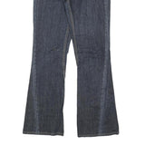 DAVID KAHN Womens Jeans Blue Regular Flared Denim Medium W30 L32 Stylish Pockets