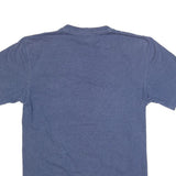 CARHARTT Mens Blue Pocket T-Shirt S Short Sleeve Crew Neck Cotton Blend Casual