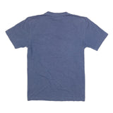 CARHARTT Mens Blue Pocket T-Shirt S Short Sleeve Crew Neck Cotton Blend Casual