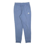 ADIDAS Mens Joggers Blue S W26 L28 Slim Tapered Cotton Blend Casual Sportswear