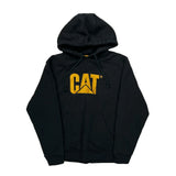 Cat Hoodie - Medium Black Cotton Blend