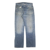 LEVI'S 501 Mens Blue Regular Straight Denim Medium W32 L32 Classic Cotton Blend