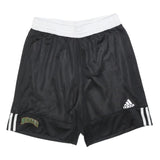 ADIDAS Mens Black & White Casual Sports Shorts L W30 Athletic Gym Wear