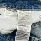 Levis Denim Shorts - 30W 11L Blue Cotton