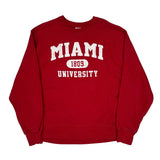 Reverse Weave Champion College Sweatshirt - XL Red Cotton
