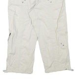 STYLE AND CO Womens White Casual Cargo Plain M W28 Cotton Blend Shorts