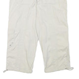 STYLE AND CO Womens White Casual Cargo Plain M W28 Cotton Blend Shorts