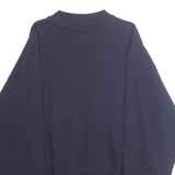 PRINGLE Mens Navy Putting On The 18th Crew Neck M Cotton Blend Golf Sweatshirt