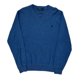 Polo By Ralph Lauren Sweater - XL Blue Cotton