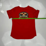 Yellowstone Harley Davidson T-Shirt - Medium Red Cotton