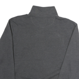 JANSPORT Mens Grey Mizzou Tigers 1/4 Zip Sweatshirt M Cotton College