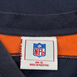 Chicago Bears Nfl Long Sleeve T-Shirt - XL Navy Cotton
