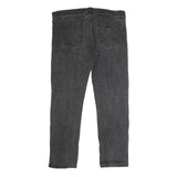 CARHARTT Mens Jeans Black Slim Skinny Denim W39 L32 Zip Button Pockets
