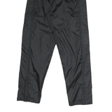 JEANTEX Womens Joggers Black XS W22 L28 Relaxed Tapered Polyester Blend