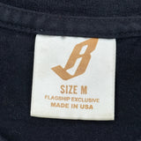Flagship Exclusive Billionaire Boys Club Single Stitch T-Shirt - Medium Black Cotton