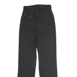 JOOP Mens Cotton Blend Black Pinstripe Regular Straight Trousers W25 L28 Stylish