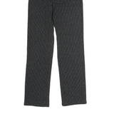 JOOP Mens Cotton Blend Black Pinstripe Regular Straight Trousers W25 L28 Stylish