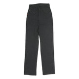 JOOP Mens Cotton Blend Black Pinstripe Regular Straight Trousers W25 L28 Stylish