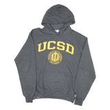 CHAMPION Mens Grey UCSD Pullover Hoodie M Cotton Blend University Sweatshirt