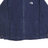 THE NORTH FACE Mens Navy Blue Jacket L Polyester Blend Zip Front Casual Jacket