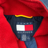 Tommy Hilfiger Spellout Jacket - XL Red Polyester