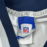 New England Patriots Reebok #54 Brusch Football Jersey - Large Navy Polyester