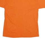 Mens Orange Virginia Tech Graphic T-Shirt M Short Sleeve Crew Neck Casual