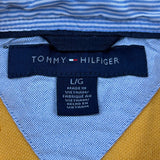 Tommy Hilfiger Polo Shirt - Large Yellow Cotton