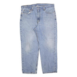 LEVI'S 550 Straight Mens Jeans Light Blue Relaxed Straight Denim Stone Wash W38