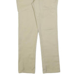 DICKIES Mens Slim Beige Cotton Blend Slim Straight Trousers W30 L29 Workwear