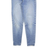 LEVI'S Womens Jeans Blue Slim Skinny Denim Light W28 L28 Zip Cotton Blend