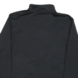 NIKE Mens Black & White Basketball Zip Jacket M Polyester Blend Sportswear