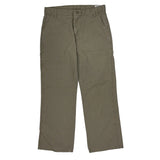 16 Husky Unbranded Cargo Pants - 32W 28L Khaki Cotton