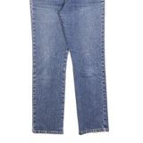 LEE Womens Blue Regular Fit Straight Denim Jeans W28 L29 Classic Cotton Blend