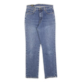 LEE Womens Blue Regular Fit Straight Denim Jeans W28 L29 Classic Cotton Blend