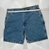 Carhartt Denim Shorts - 36W 10L Blue Denim