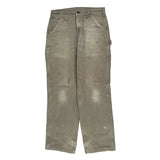 Carhartt Carpenter Trousers - 30W 31L Grey Cotton