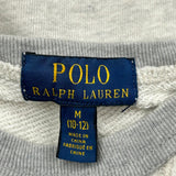 Age 10-12 Polo By Ralph Lauren Sweatshirt - Medium Grey Cotton